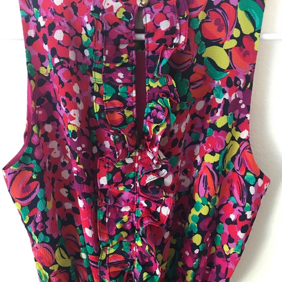 SOLD Pulitzer Harper Dress Wild Confetti - Picture 5 of 8